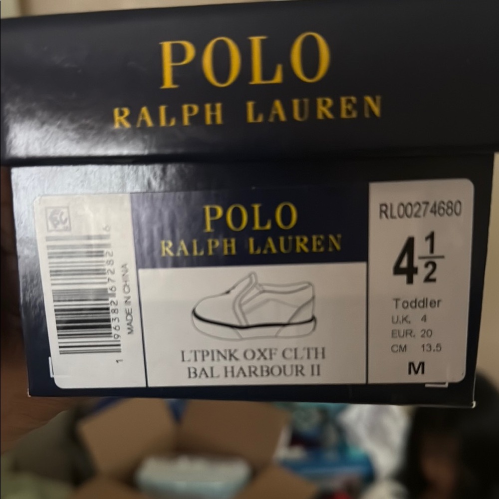 Polo by Ralph Lauren Pink Sneakers